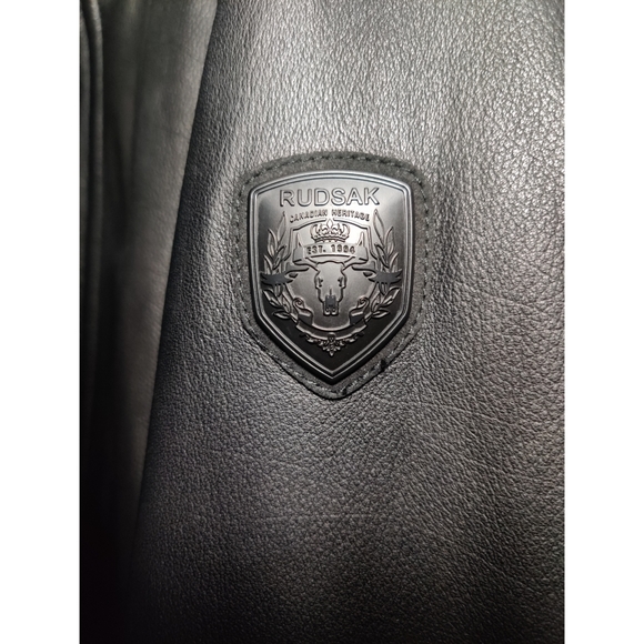 Rudsak Leather Parka Jacket ( 2 in 1 ). - Picture 3 of 5